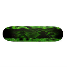 Happy Halloween creepy Bats and Zombies Skateboard