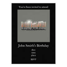 Happy Halloween Custom Invites