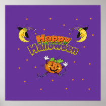 Happy Halloween Dancing Pumpkin