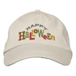 Happy Halloween Eclectic Halloween Embroidery Hat embroidered hats