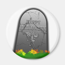 Happy Halloween Fridge Magnet