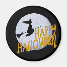 Happy Halloween Fridge Magnet