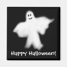 Happy Halloween Ghost Magnet
