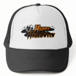 Happy Halloween Mesh Hats