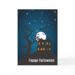 Happy Halloween Haunted House V cards