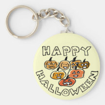 Happy Halloween Keychain