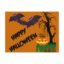 Happy Halloween Postcard