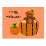Happy Halloween Postcard