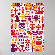 Happy Halloween Posters