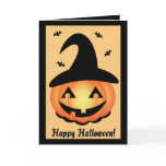 Happy Halloween - Pumpkin Witch cards