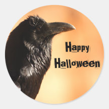 Happy Halloween Round Sticker