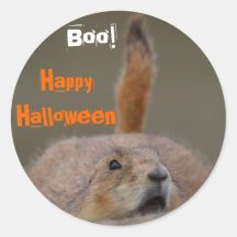Happy Halloween Round Sticker