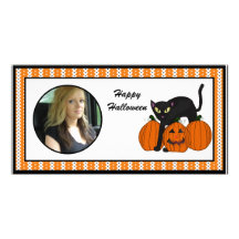 Happy Halloween Scardy Cat Photo Cards