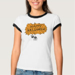 Happy Halloween spider web t-shirts