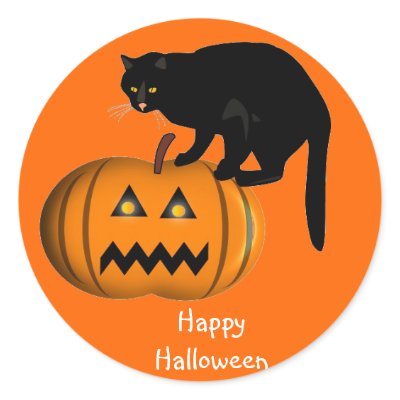 Happy Halloween Stickers