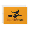 Happy Halloween Witch invitations