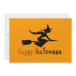 Happy Halloween Witch invitations