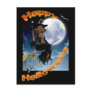 Happy Halloween Witch Postcard