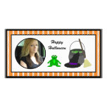 Happy Halloween Witch's Cauldron  Photo Cards photo cards