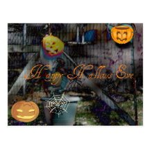 Happy Hallows Eve Merchandise Postcard