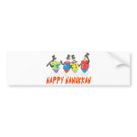 HAPPY HANUKKAH Bumper Sticker bumper stickers