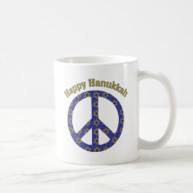 Happy Hanukkah Customisable GIfts and Tees Coffee Mugs
