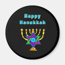 Happy Hanukkah Magnets