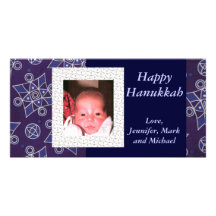 Happy Hanukkah Photo Card