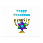 Happy Hanukkah Postcard
