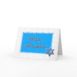 happy hanukkah star cards