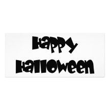 Happy Happy Halloween Customized Rack Card