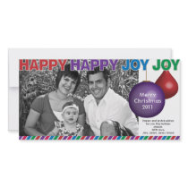 Happy Happy Joy Joy Christmas Card