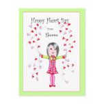 Happy Heart Day postcard