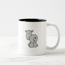 Happy Hippo Tshirts and Gifts Mugs