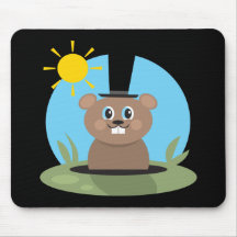 Happy Hog Mouse Mat