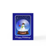 Happy Holidays - 2009 Snowglobe cards