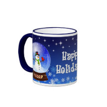 Happy Holidays - 2009 Snowglobe Mug