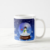 Happy Holidays - 2009 Snowglobe Mug