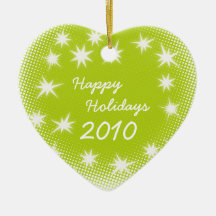 Happy Holidays 2010 Ornament