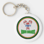 Happy Holidays 2 Key Chain