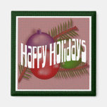 Happy Holidays 3 Magnet