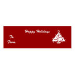 Happy Holidays business cards