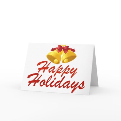 Happy Holidays Card by BoogieMonst