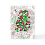 Happy Holidays Celtic Clockwork cards