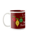Happy Holidays Christmas Photo Mug mug