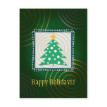 Happy Holidays! - Christmas Postcard