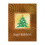 Happy Holidays - Christmas Postcard