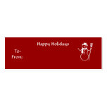 Happy Holidays - Customised business cards