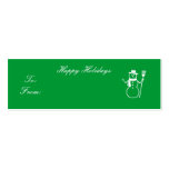 Happy Holidays - Customised business cards