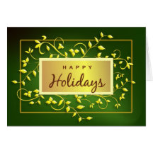 Happy Holidays - Executive Greeting Card
